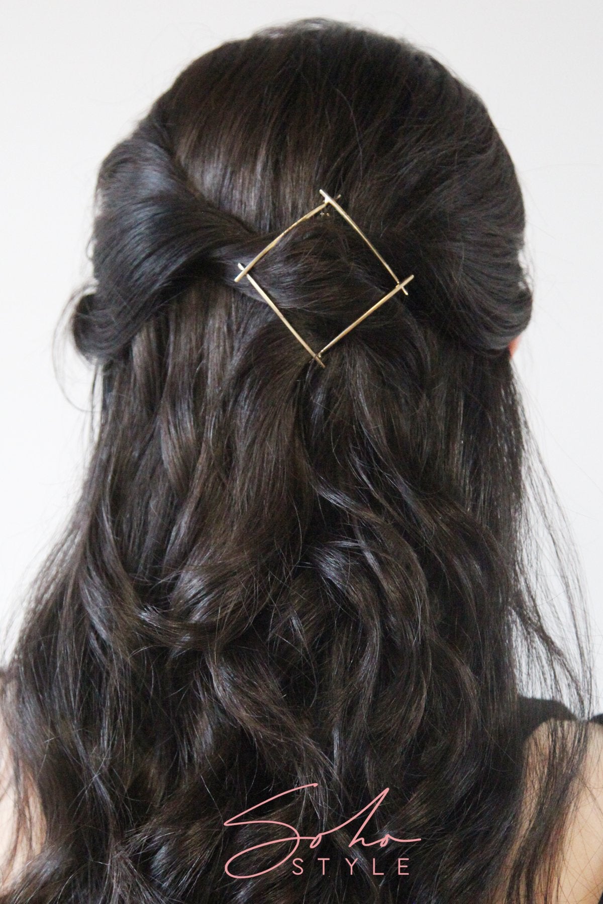 Geo four corner hair clip Hair Accessorie AC70060
