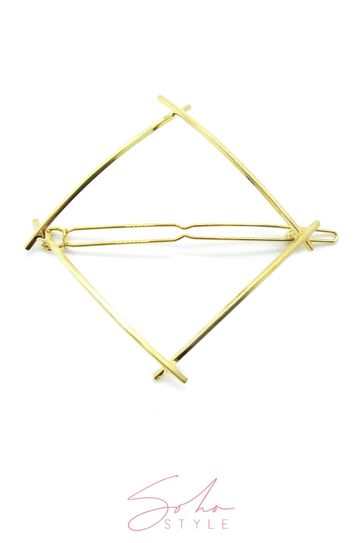 Geo four corner hair clip Hair Accessorie AC70060