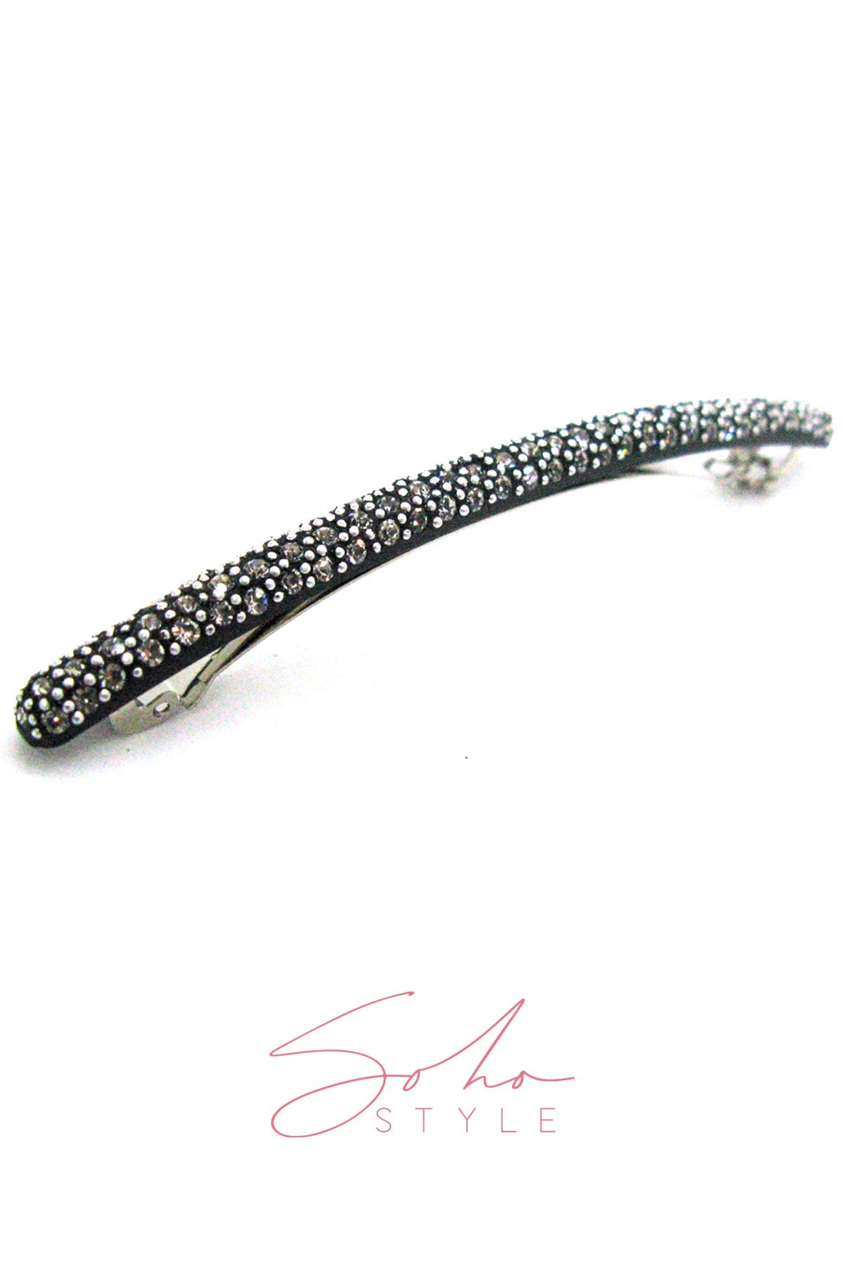 Pebble Milky Way Rhinestone Hair barrettes Barrette Soho Style