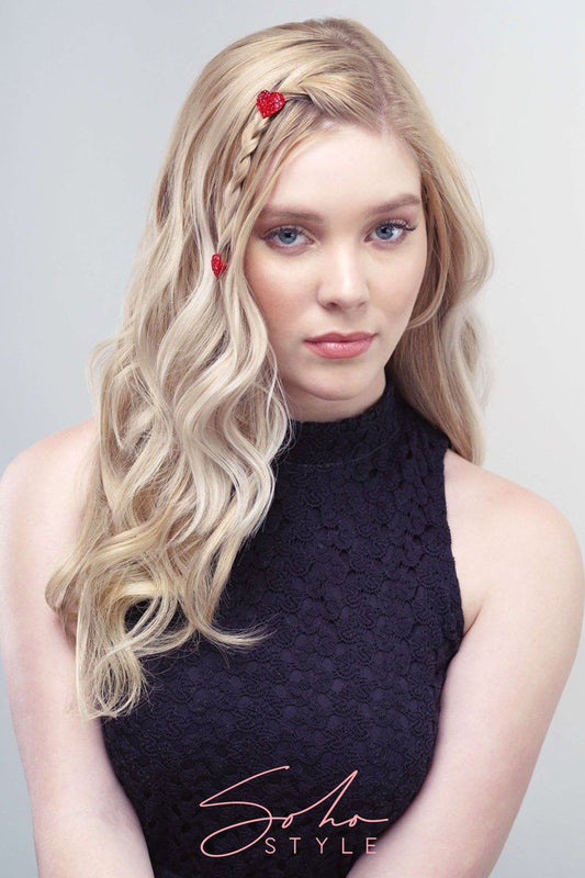 Mini Heart Barrette Barrette Soho Style