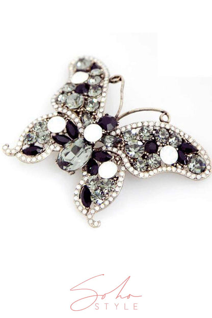 Sparkling Butterfly Barrette Barrette 2020