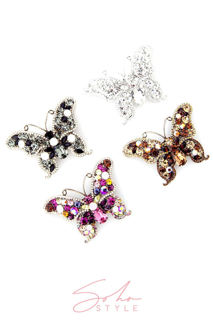 Sparkling Butterfly Barrette Barrette 2020