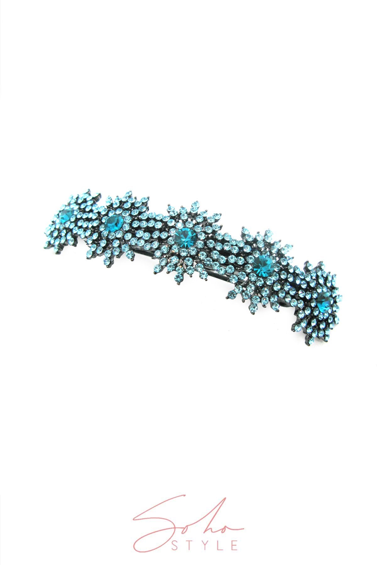 Crystal Sunbeam Barrette Barrette Soho Style