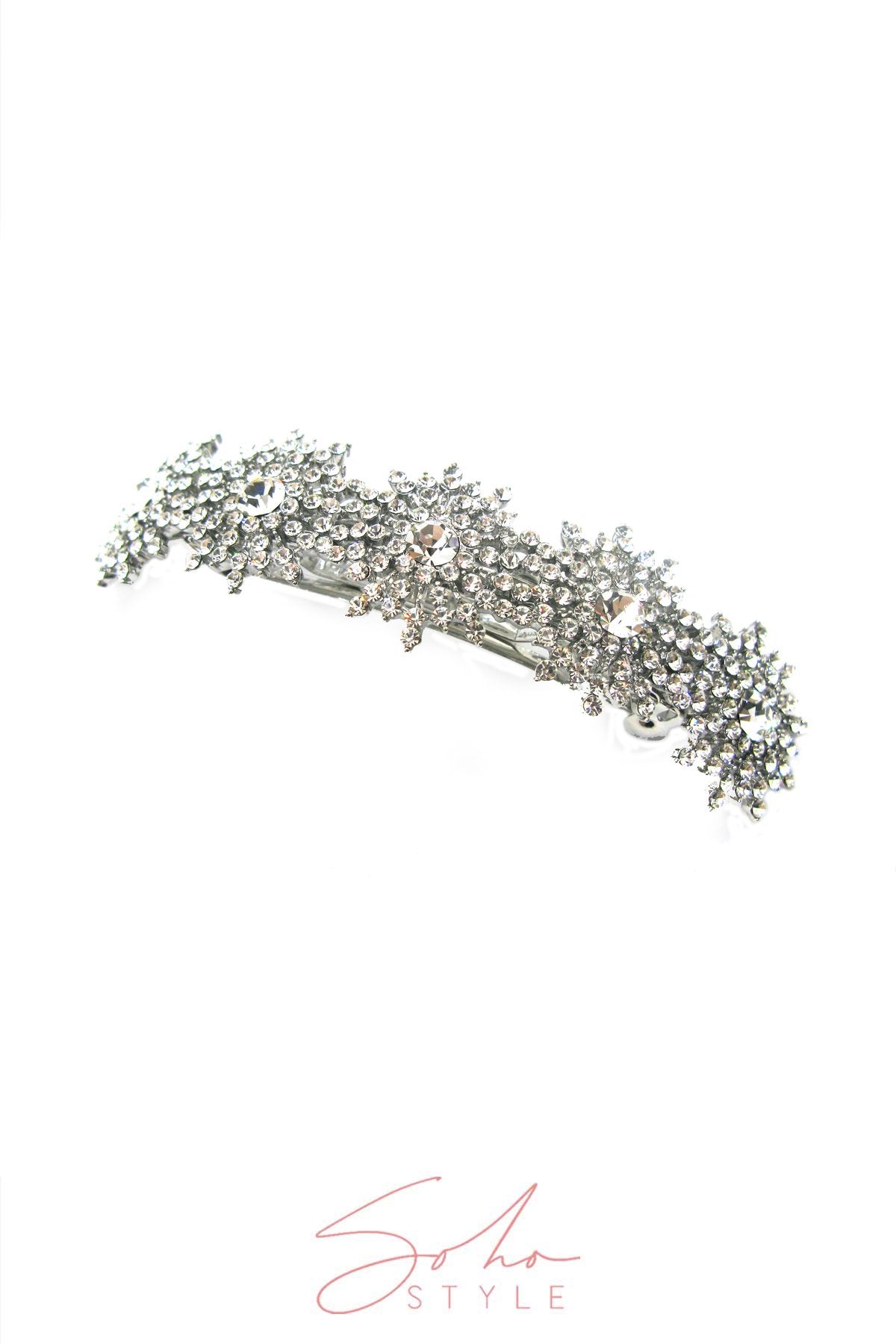 Crystal Sunbeam Barrette Barrette Soho Style