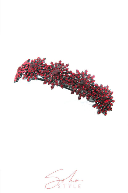 Crystal Sunbeam Barrette Barrette Soho Style