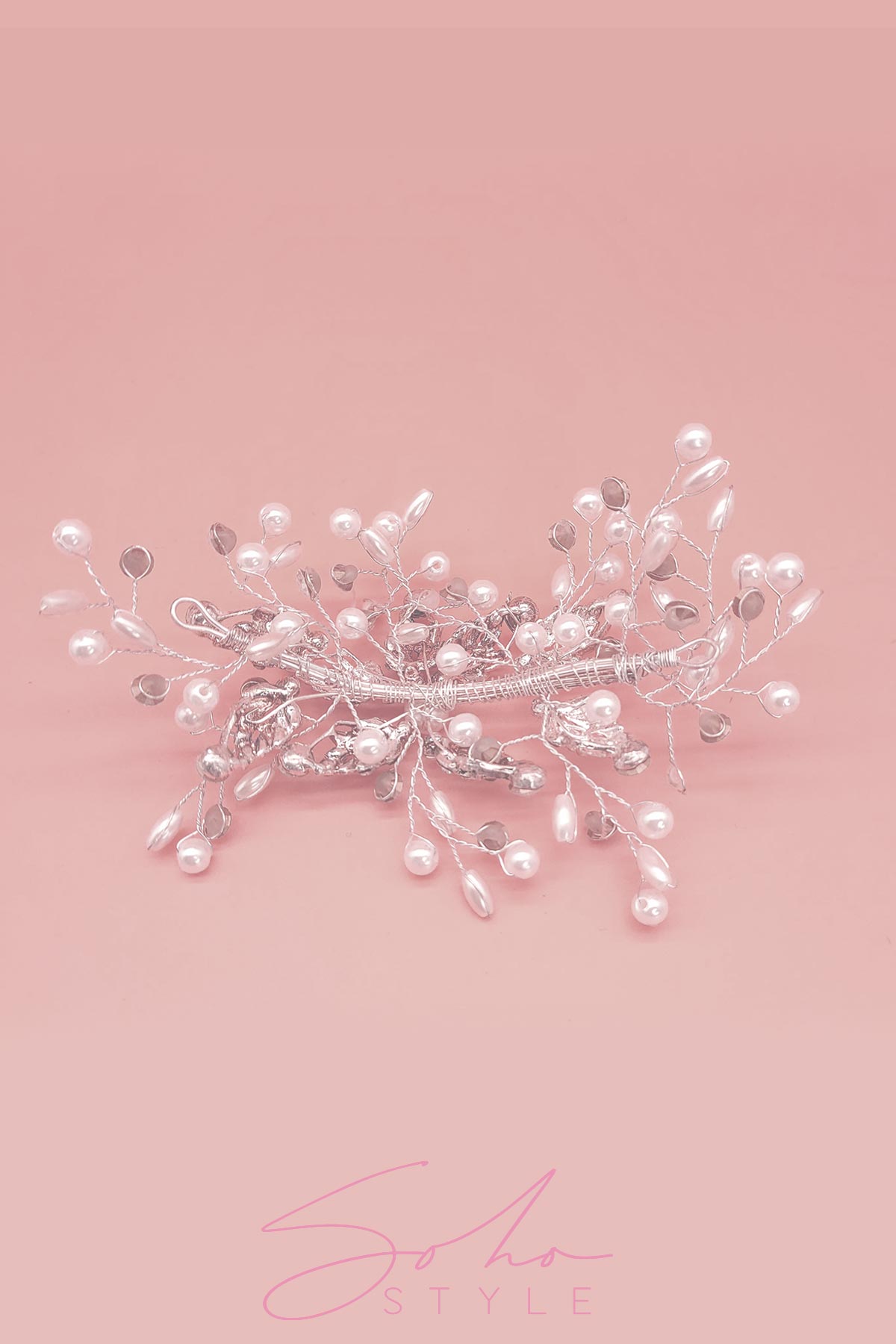 Pearl Vines hair crown Wedding Sale