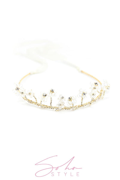 Crystal Daisies Crown