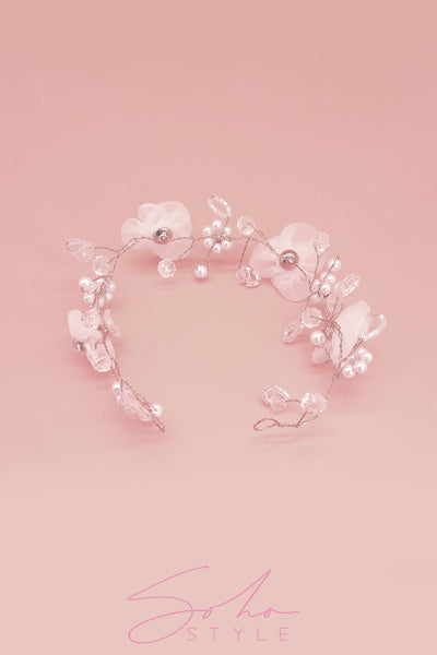 Translucent Flowers Headband