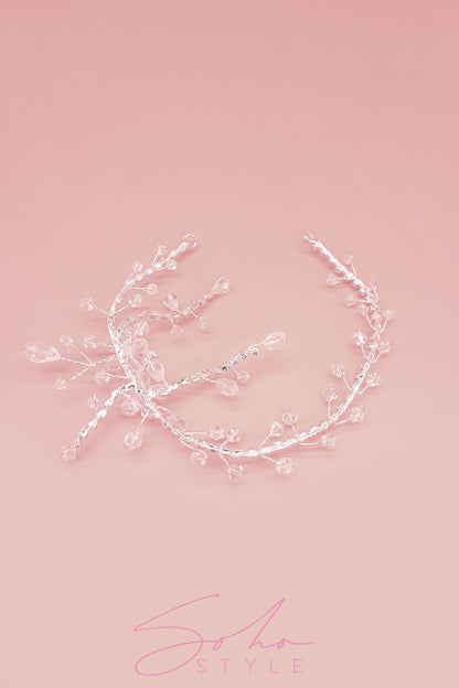 Diamond Tree Branch Hair Crown Wedding Sale