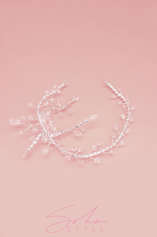 Diamond Tree Branch Hair Crown Wedding Sale