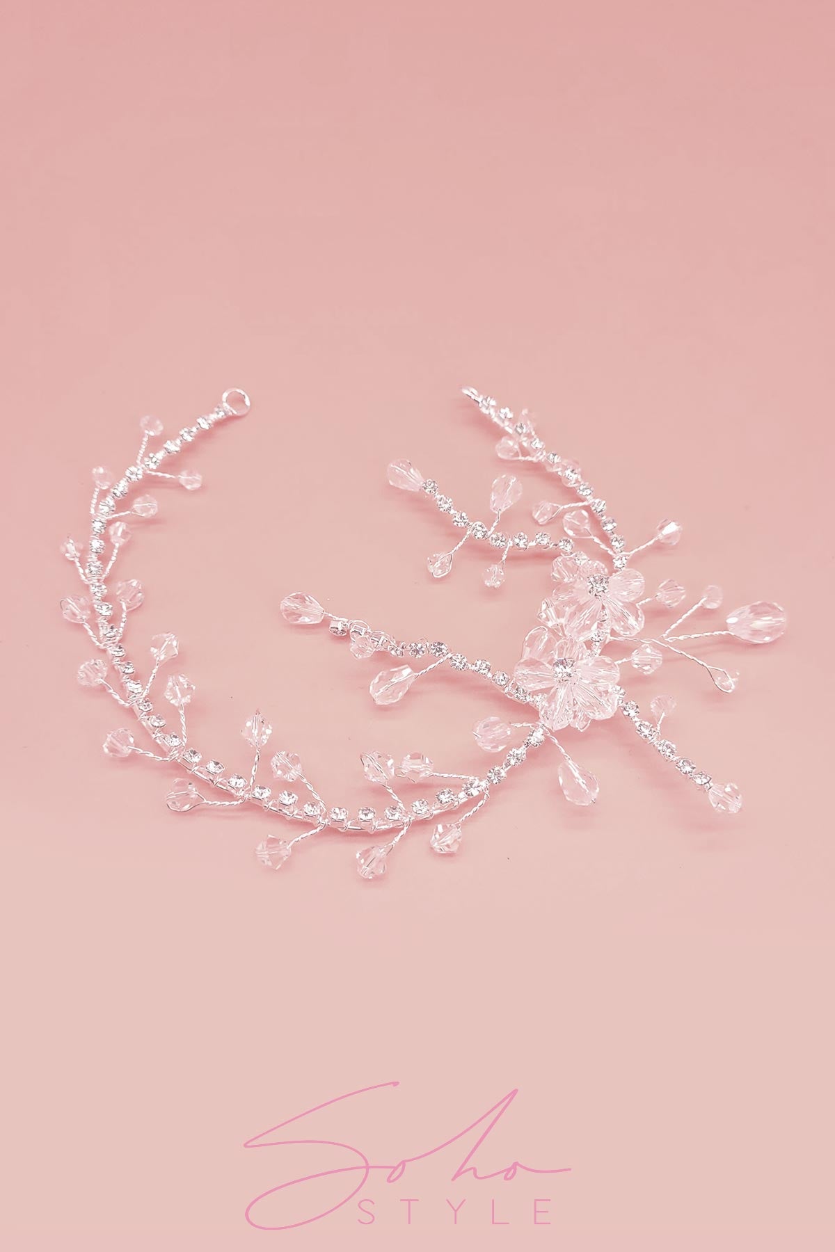 Diamond Tree Branch Hair Crown Wedding Sale
