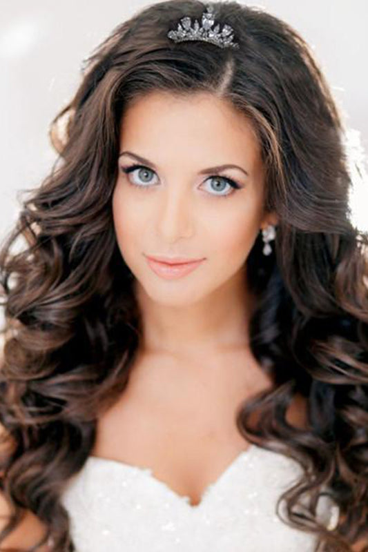 Maribel Crystal Hair Crown Crown Soho Style