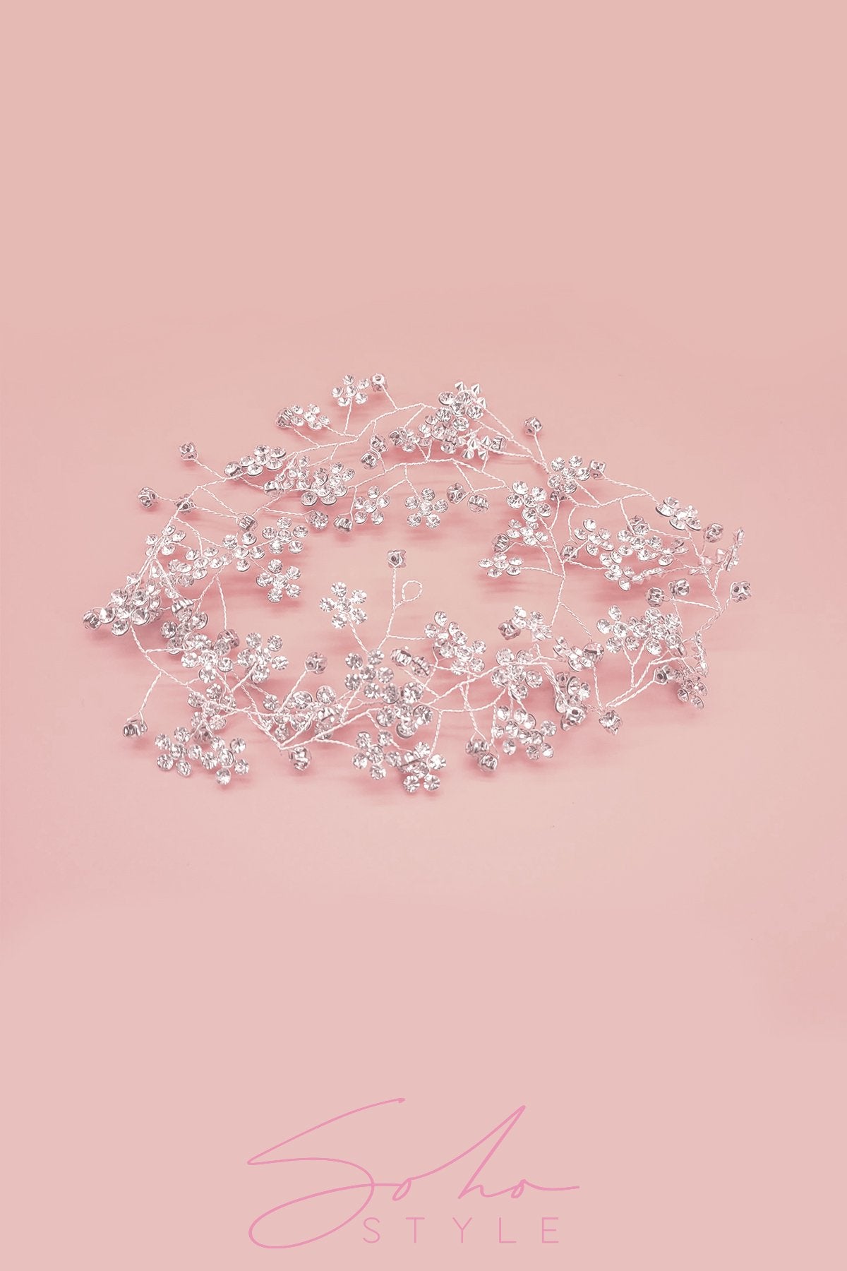 Forrest of Crystals Hair Crown Wedding Sale