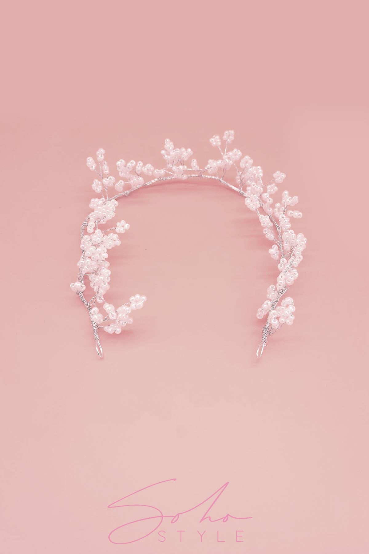 Winter Landscape hair crown Wedding Sale
