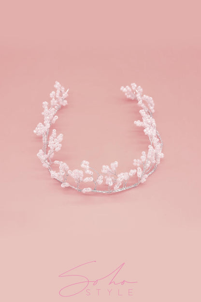 Winter Landscape hair crown Wedding Sale