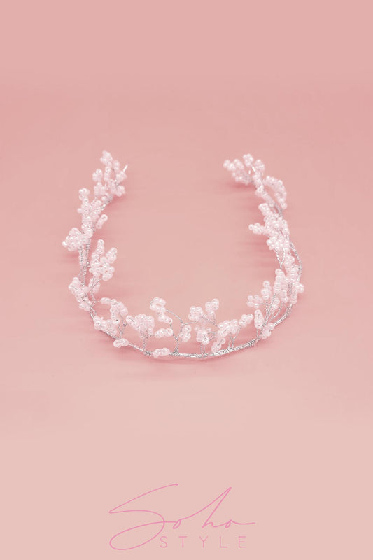 Winter Landscape hair crown Wedding Sale