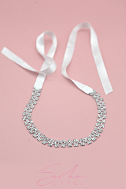 Diamond Encrusted Silver Plate Crown Wedding Sale