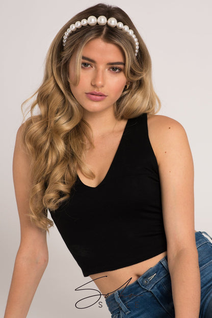 Empress Pearl Headband Headband Soho Style