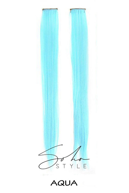 Highlight Color Clip Extensions Set Hair Extension Soho Style
