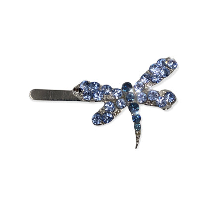Dragonfly Rhinestone Hair Barrettes Barrette Soho Style
