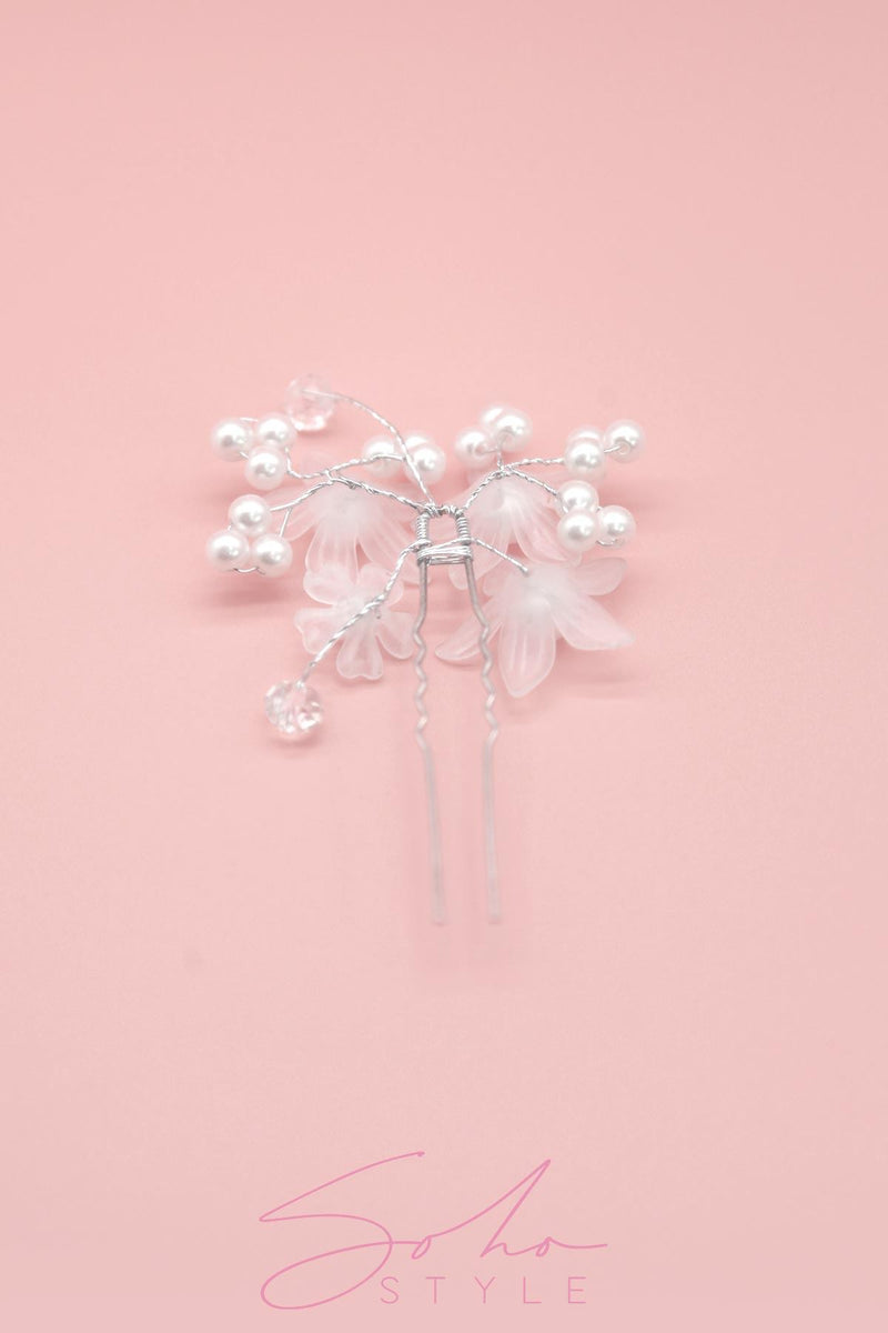 Translucent Pearl Flower Stick Wedding Sale