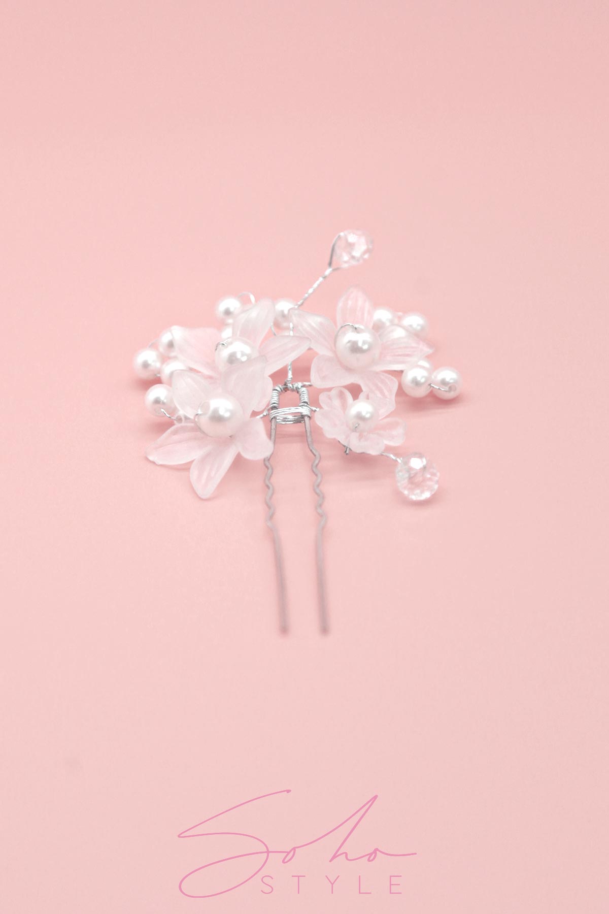 Translucent Pearl Flower Stick Wedding Sale