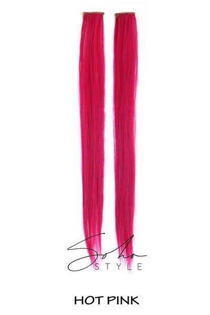 Highlight Color Clip Extensions Set Hair Extension Soho Style