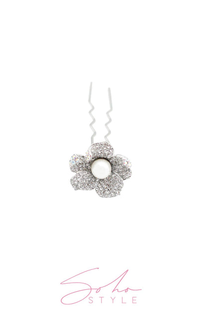 Crystal Flower Hair Stick Stick 2020