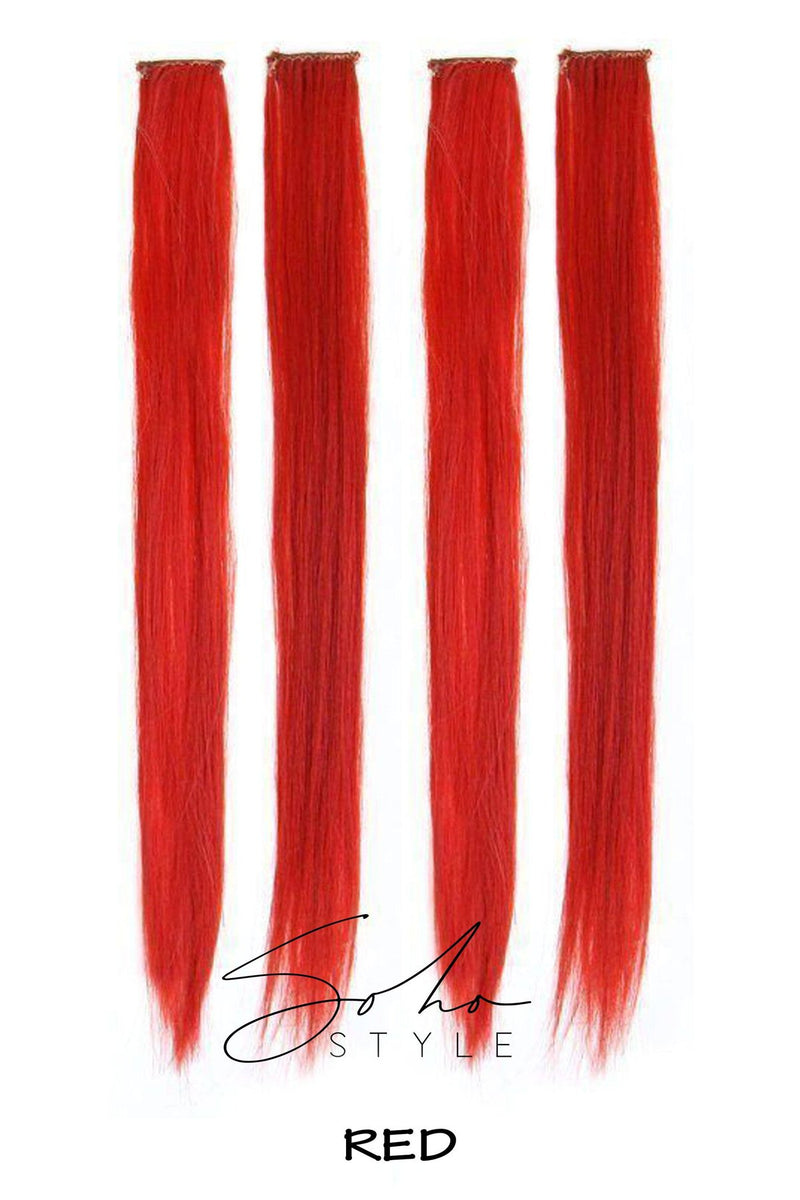 Highlight Color Clip Extensions Set Hair Extension Soho Style