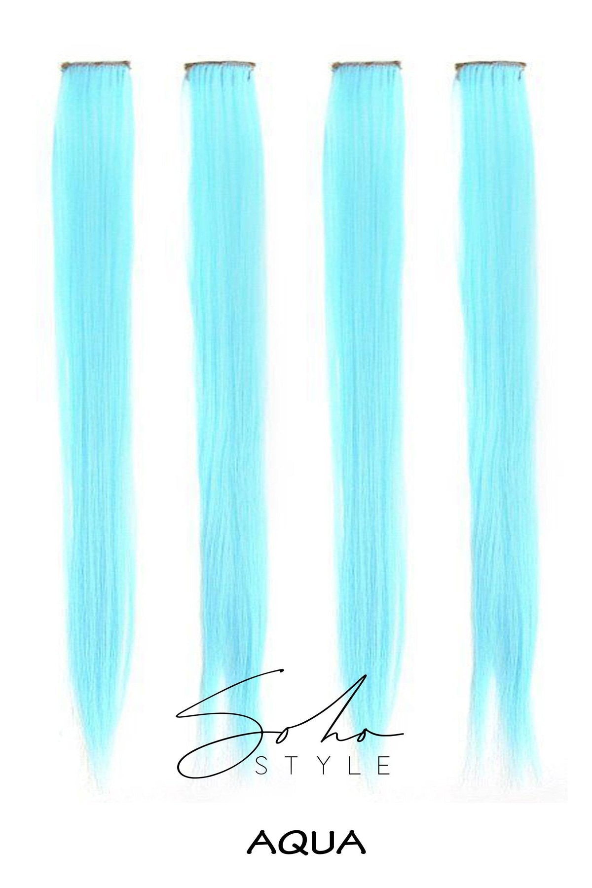 Highlight Color Clip Extensions Set Hair Extension Soho Style
