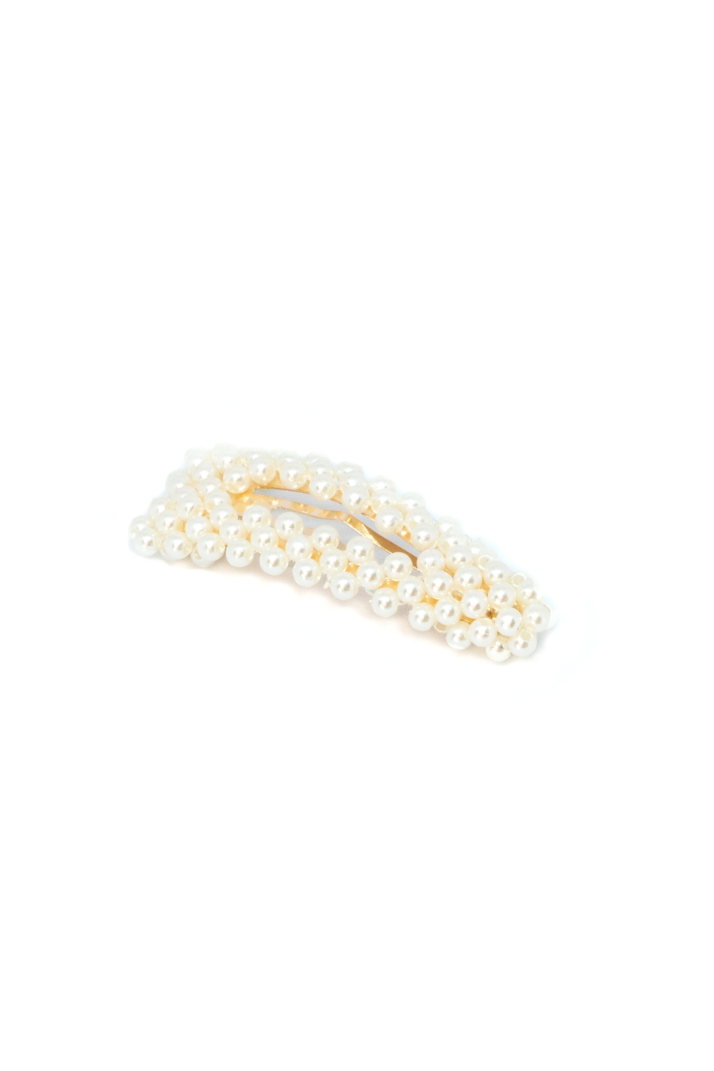 Pearl Embellished Hair Clip – Soho Style