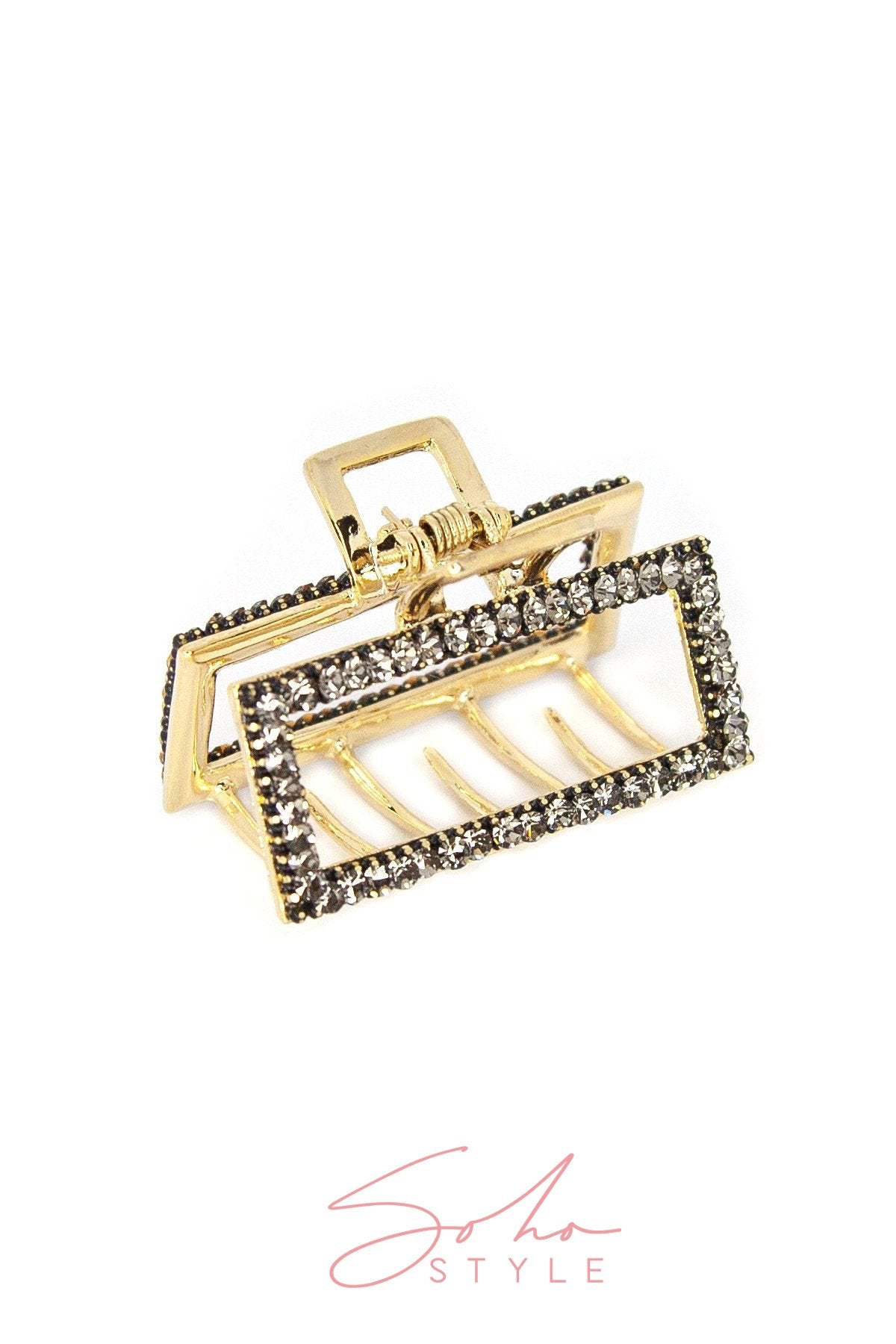 All Sparkle Rectangular Hair Jaw Hair Jaws Soho Style