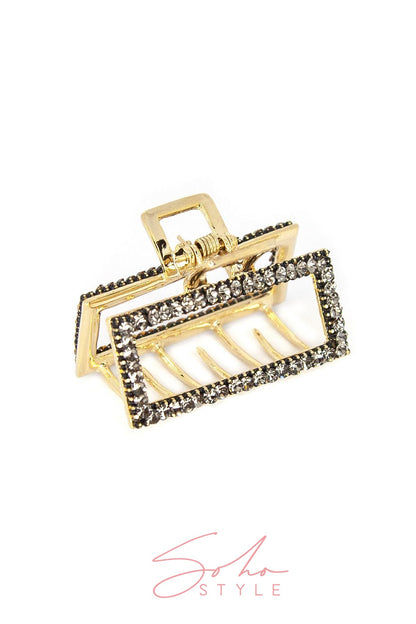 All Sparkle Rectangular Hair Jaw Hair Jaws Soho Style