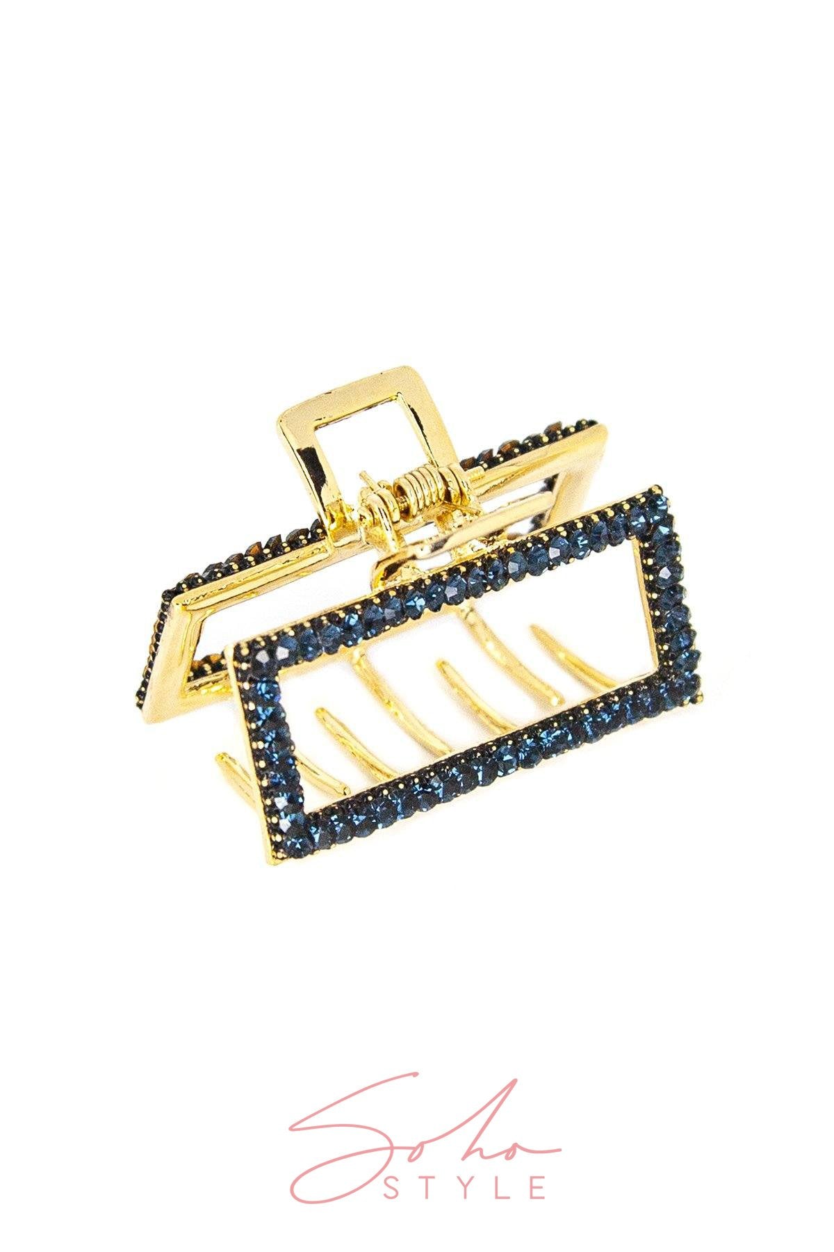 All Sparkle Rectangular Hair Jaw Hair Jaws Soho Style