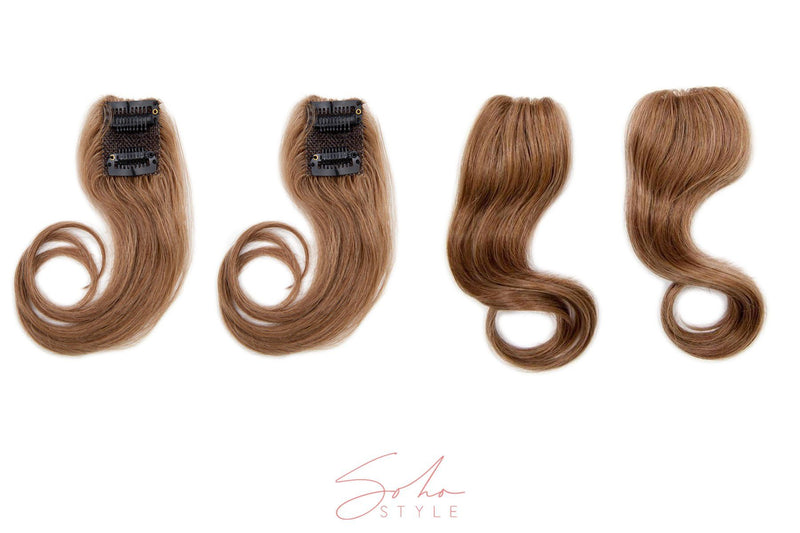 Aura 14"& 20" , Ali 6pcs, Godiva - Luxury Long Volume Topper Remy Human Hair Extension Hair Extension Sale