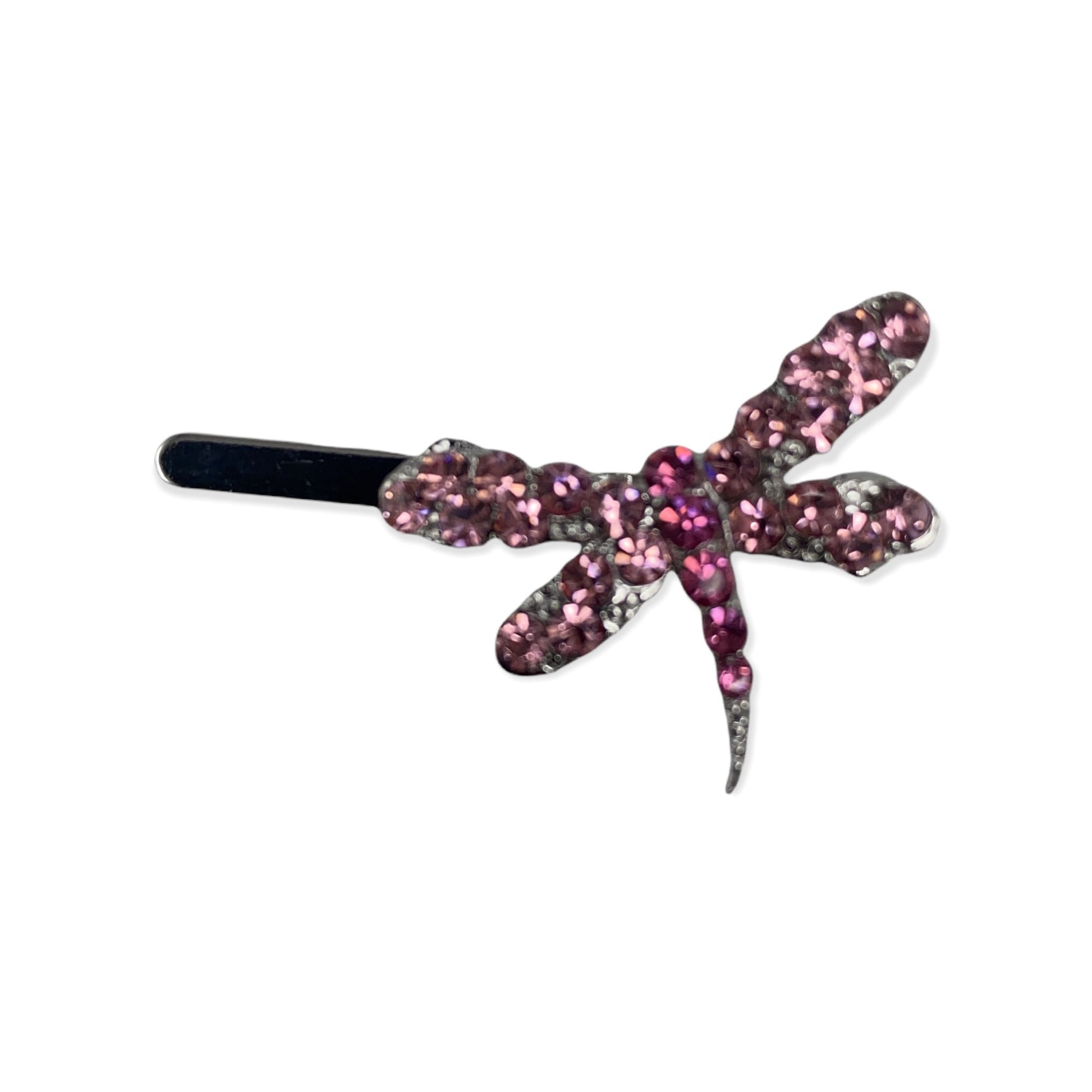 Dragonfly Rhinestone Hair Barrettes Barrette Soho Style