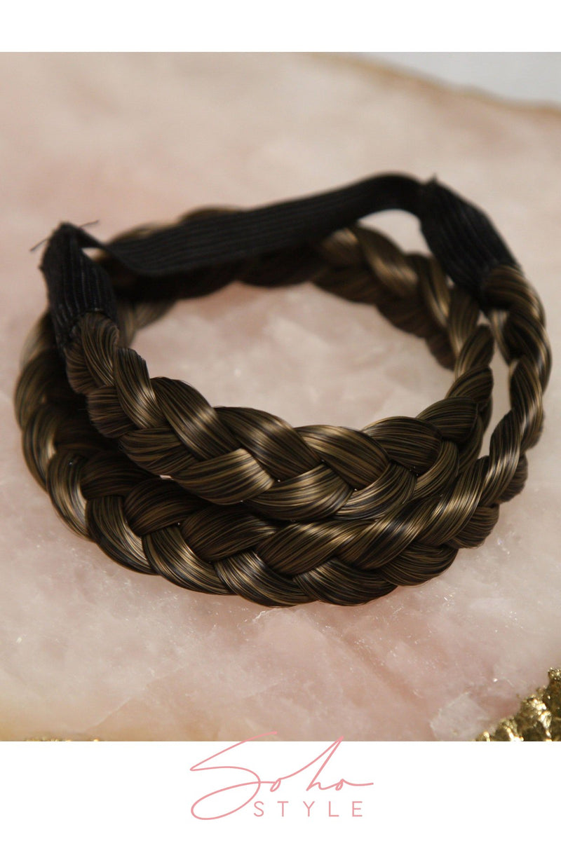 Women's Synthetic Hair Braid Headband Hair Extension Soho Style