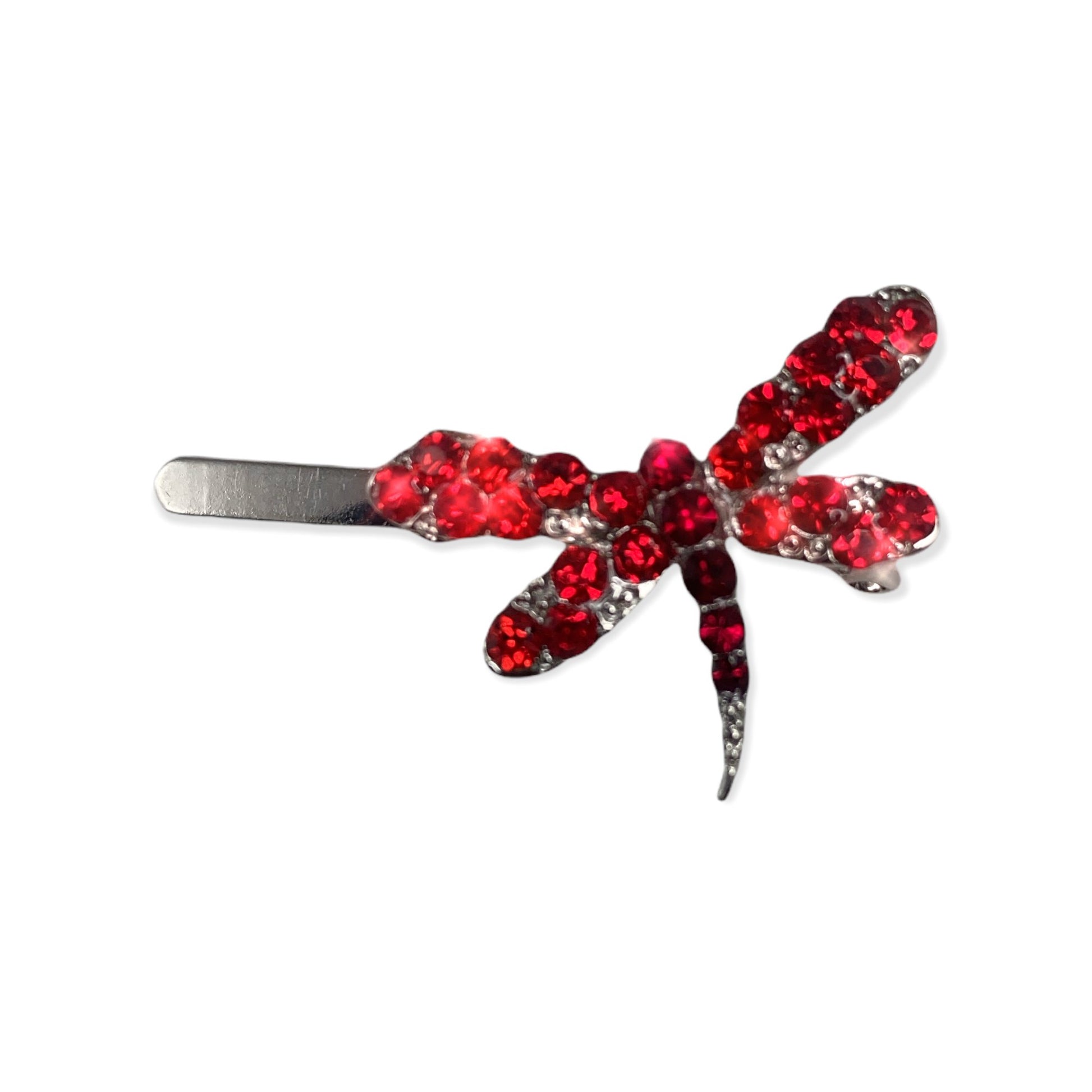 Dragonfly Rhinestone Hair Barrettes Barrette Soho Style
