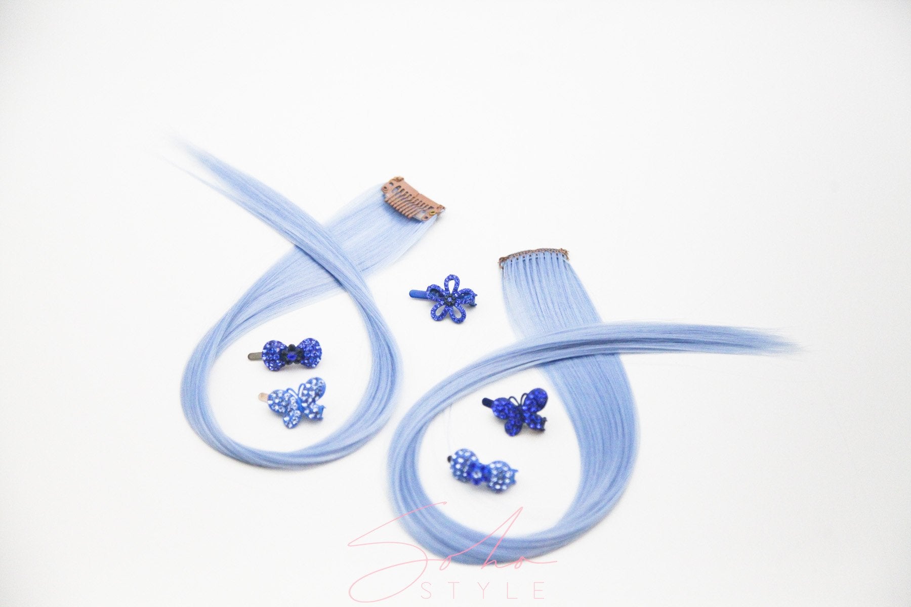 Hair Highlight and 5PCS Mini Magnet Barrette Set Sets sale