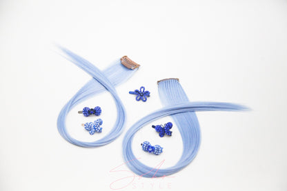 Hair Highlight and 5PCS Mini Magnet Barrette Set Sets sale