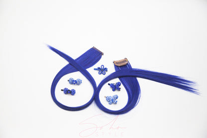 Hair Highlight and 5PCS Mini Magnet Barrette Set Sets sale