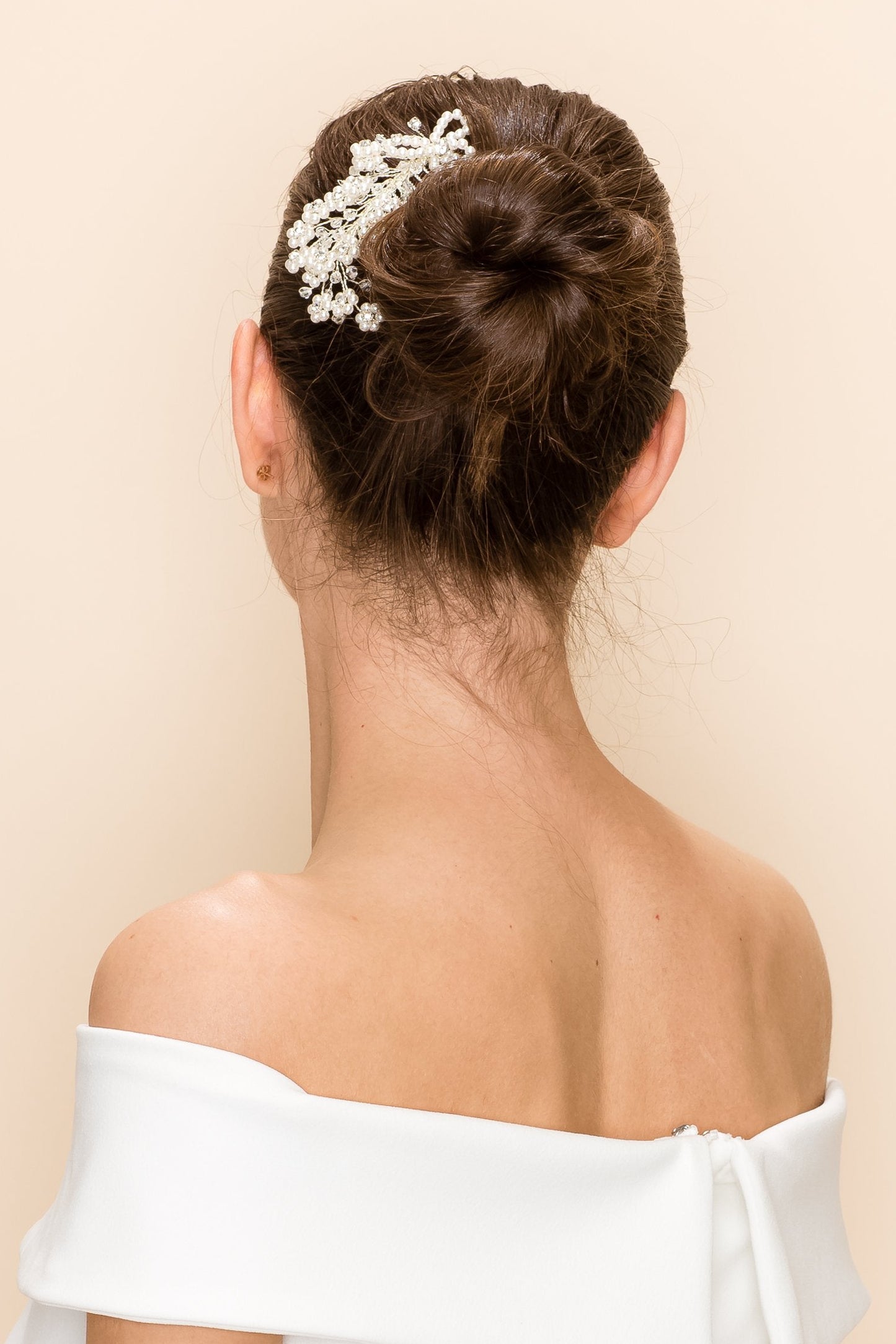 CHRISTELLE PEARL HAIR COMB Wedding Sale