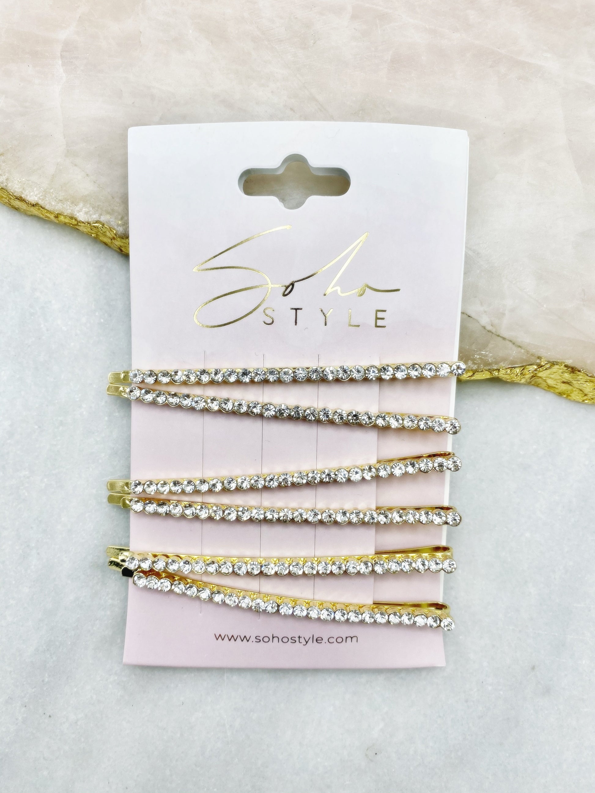 Ombre Crystal Bobby Pin 6 PCS Set Bobby Pins 2019