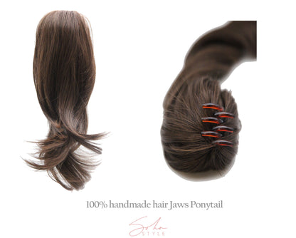 Meghan - 18'' Futura Jaw Clip-In Ponytail Extension Hair Extension Soho Style