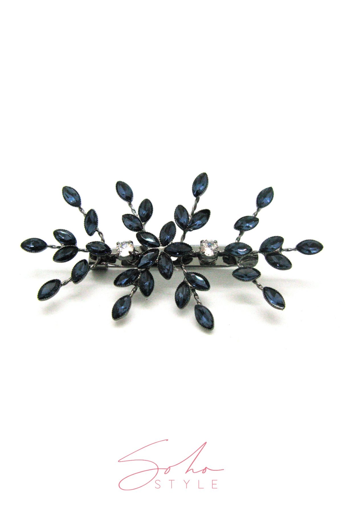 Crystal Rhinestone Floral Pin Brooch Brooch Soho Style