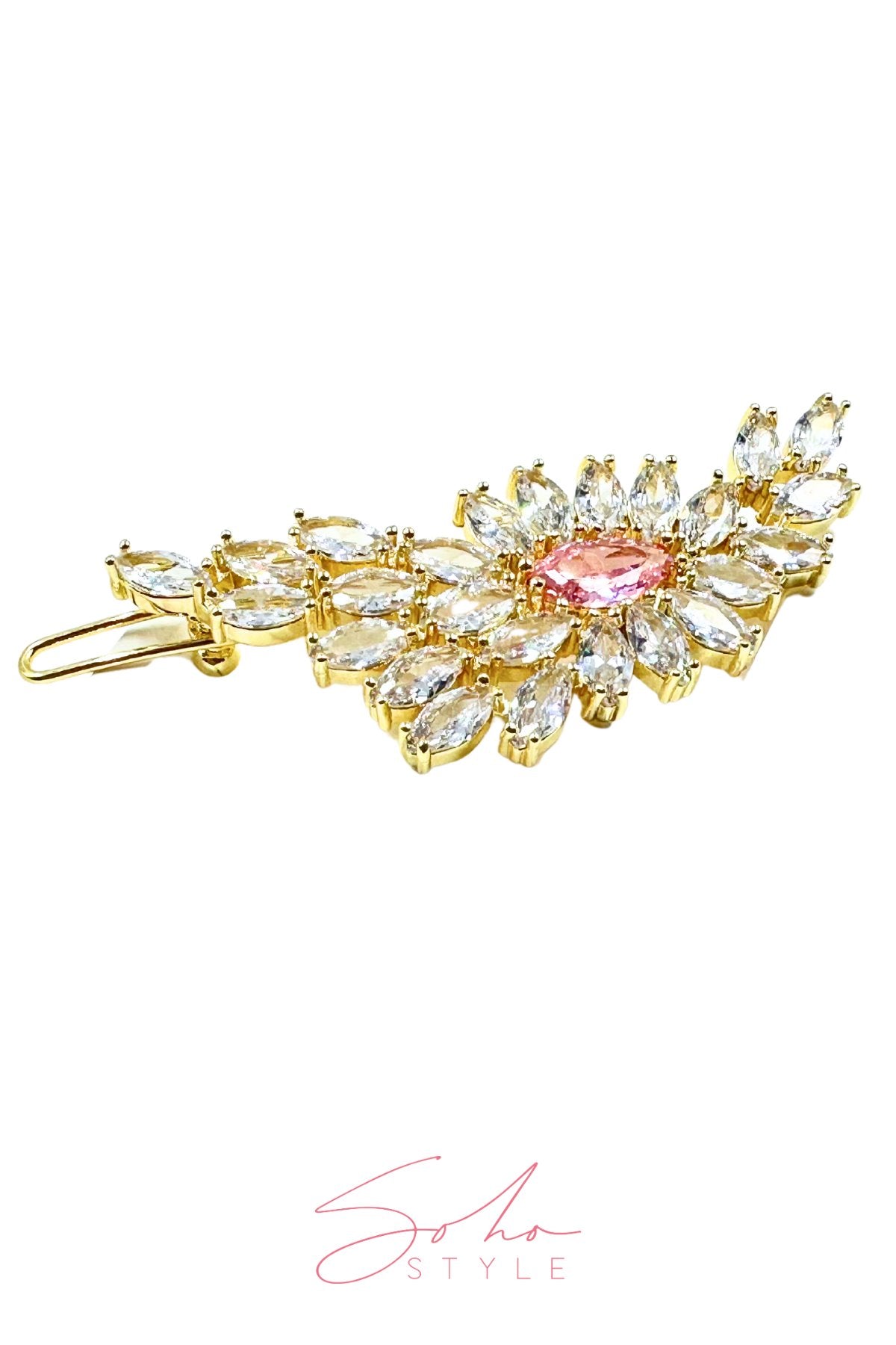 sea mermaid rhinestone barrettes Barrette Soho Style