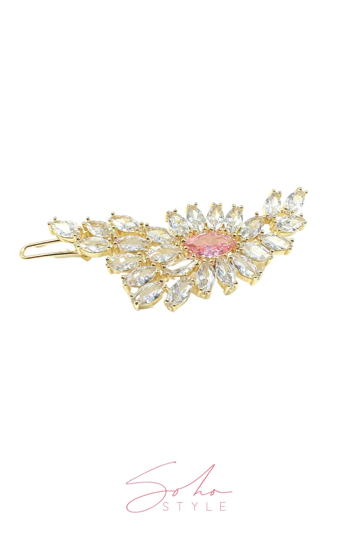 sea mermaid rhinestone barrettes Barrette Soho Style