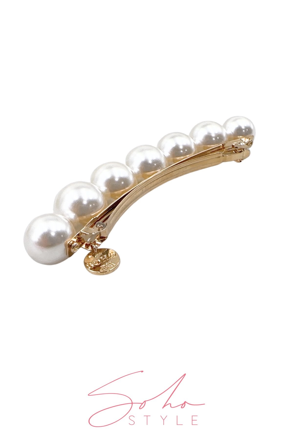 Big pearl mermaid hair barrettes Barrette Soho Style