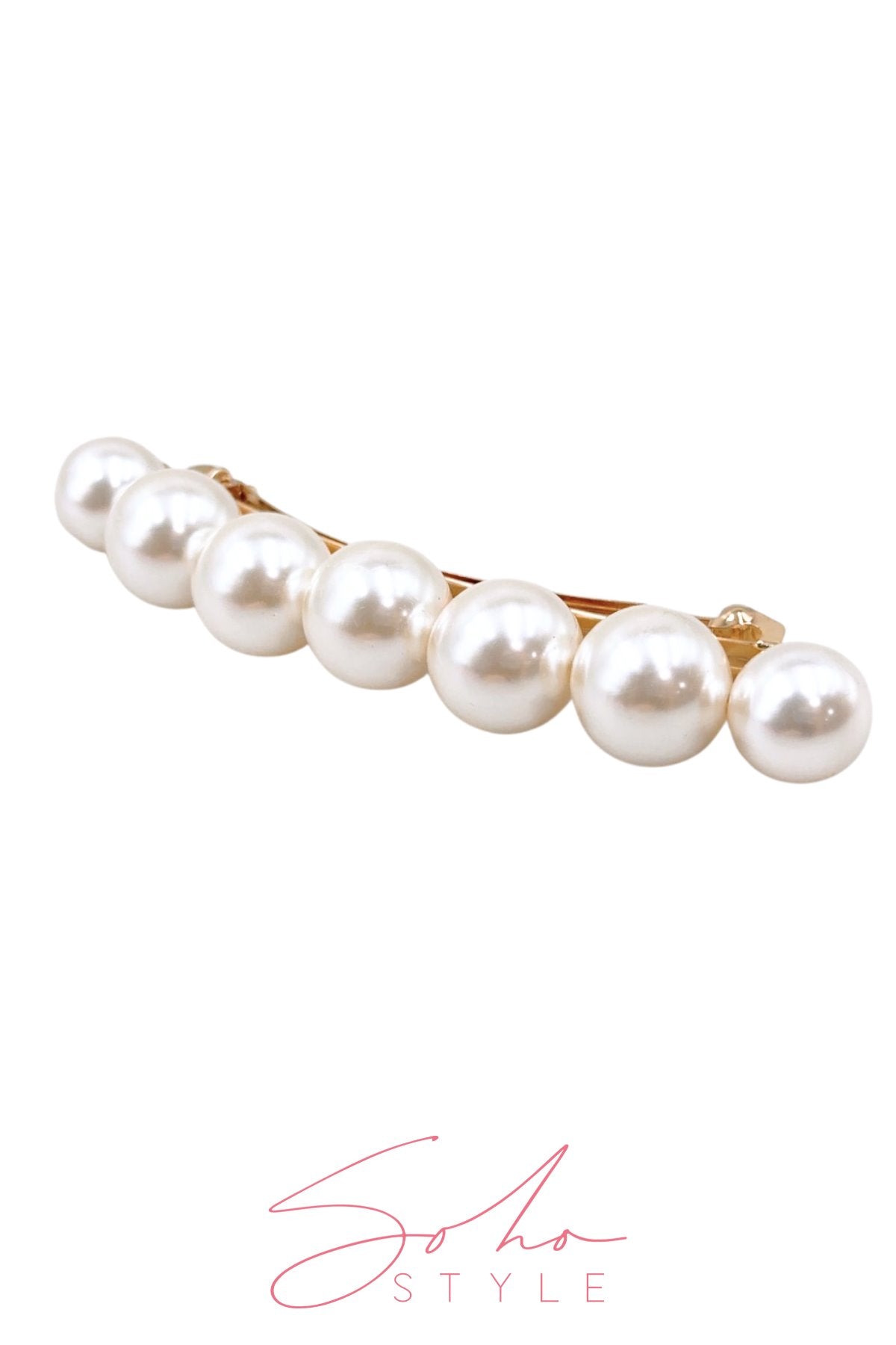 Big pearl mermaid hair barrettes Barrette Soho Style