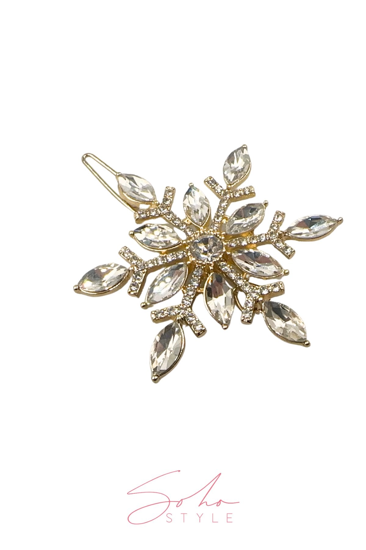Texas Snowflake Hair barrette Barrette Soho Style